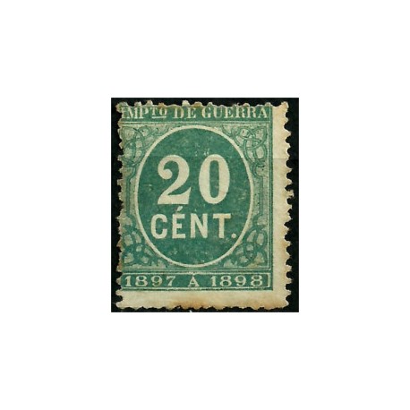 (235) 1897. 20 Céntimos