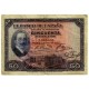 [1927] Billete de 50 Pesetas (BC) Con Sello República