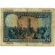 [1927] Billete de 50 Pesetas (BC) Con Sello República