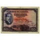 [1927] Billete de 50 Pesetas (BC) Con Sello República