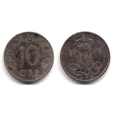 (860.1) Dinamarca. 1976. 10 Ore (MBC)