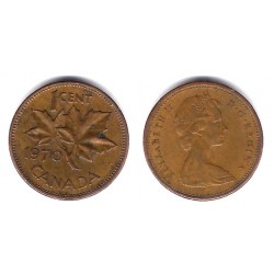 (59.1) Canadá. 1970. 1 Cent (MBC-)