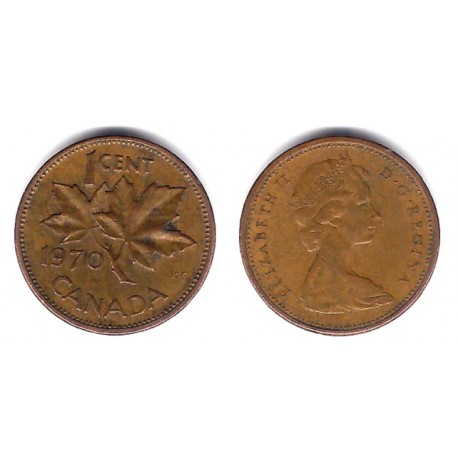 (59.1) Canadá. 1970. 1 Cent (MBC-)