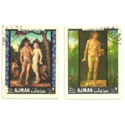 Emiratos Árabes Unidos (Ajman). Lote Pintura