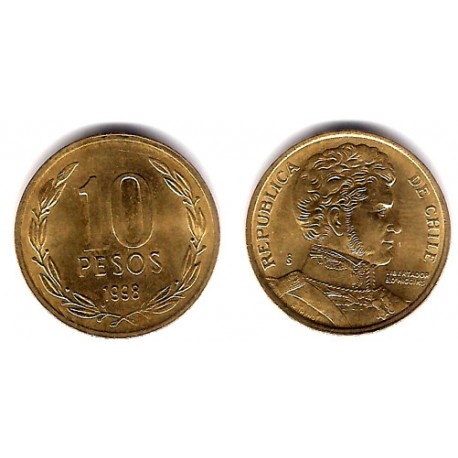(218.2) Chile. 1998. 10 Pesos (SC)