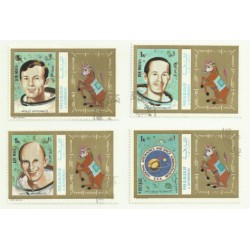 Emiratos Árabes Unidos (Sharjah). Serie Astronáutica. Astronautas Apollo