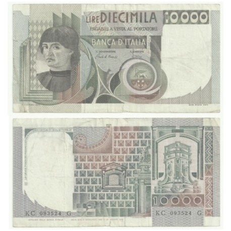 (106a) Italia. 1976. 10000 Lira (BC)