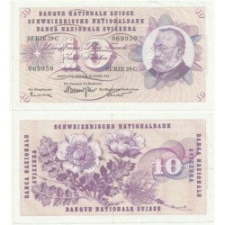 (45.h) Suiza. 1963. 10 Francs (EBC)