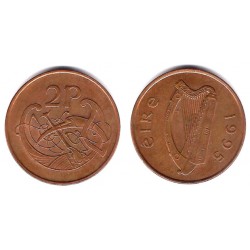 (21) Irlanda. 1995. 2 Pence (MBC+)