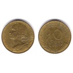 (929) Francia. 1983. 10 Centimes (MBC)