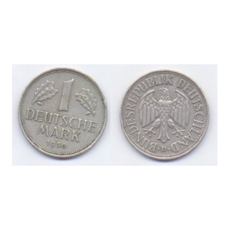 (110) Alemania. 1950(D). 1 Mark (MBC)