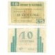 Palautordera [1937] Billete de 10 Cèntims (EBC)