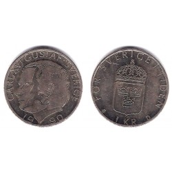 (852a) Suecia. 1990. 1 Krona (EBC-)