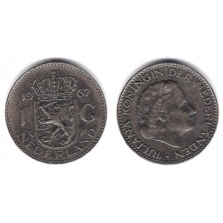 (184a) Países Bajos. 1967. 1 Gulden (MBC)