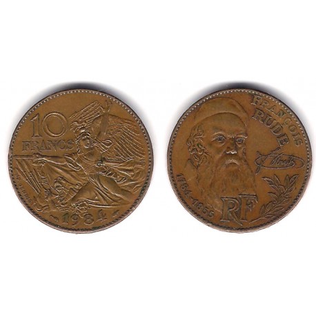 (954) Francia. 1984. 10 Francs (EBC)