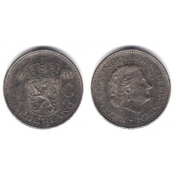 (184a) Países Bajos. 1980. 1 Gulden (MBC)