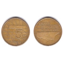 (210) Países Bajos. 1990. 5 Gulden (BC)