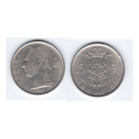 (135.1) Belgica. 1949. 5 Francs (BC)