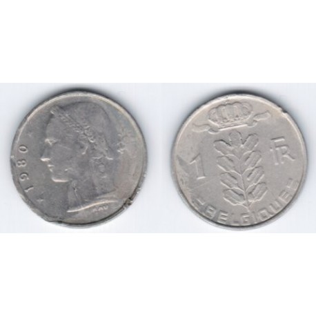 (142.1) Belgica. 1980. 1 Franc (RC)