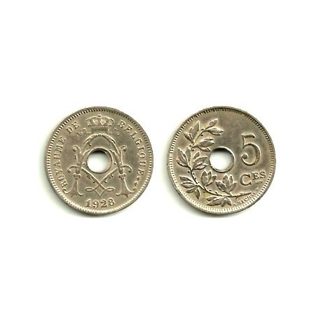 (66) Belgica. 1928. 5 Centimes (EBC)