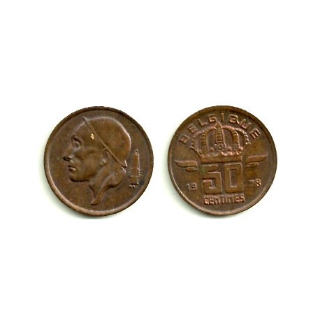 (148.1) Belgica. 1978. 50 Centimes (EBC)