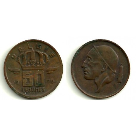 (148.1) Belgica. 1970. 50 Centimes (EBC)