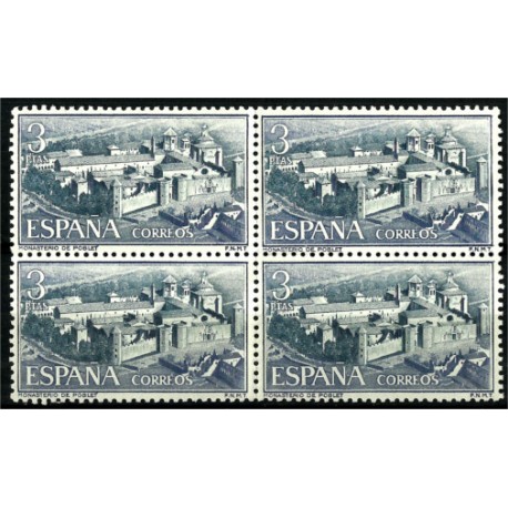 (1496) 1963. 3 Pesetas (Bloque de 4)