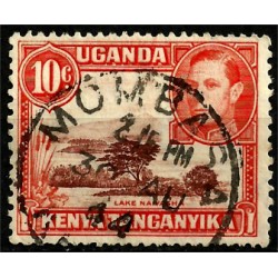 Kenia, Uganda y Tanganyika. 1938. 10 Cents. Lake Naivasha