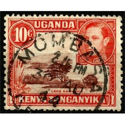 Kenia, Uganda y Tanganyika. 1938. 10 Cents. Lake Naivasha
