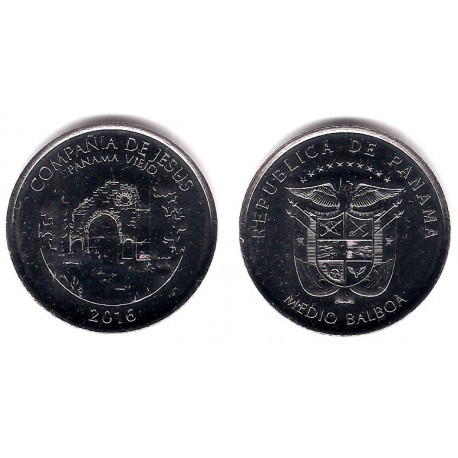 Panamá. 2016. ½ Balboa (SC)