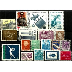 Lote de sellos de varios paises (18 uds)