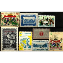 Lote de sellos de varios paises (8 uds)