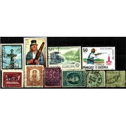 Lote de sellos de varios paises (10 uds)