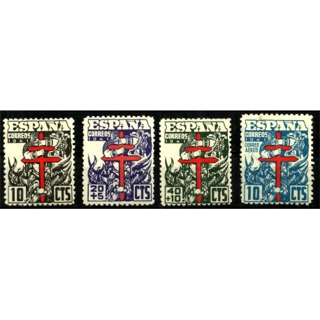 (948 a 951) 1941. Serie Completa. Pro Tuberculosos