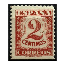 (803) 1936-37. 2 Céntimos
