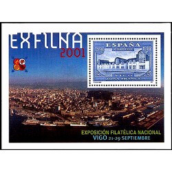 (3816) 2001. 260 Pesetas (1,56 €). Exposición Filatélica Nacional