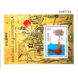(3258) 1993. 100 Pesetas. Compostela 93
