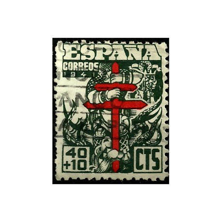 (950) 1941. 40 + 10 Céntimos. Pro Tuberculosos