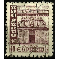 (968) 1943-44. 40 Céntimos. Año Santo Compostelano