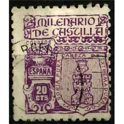 (974) 1944. 20 Céntimos. Milenario de Castilla