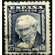 (1007) 1946. 75 Céntimos. II Centenario del nacimiento de Goya