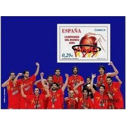 (4267) 2006. 29 Céntimos. Campeones del Mundo de Baloncesto