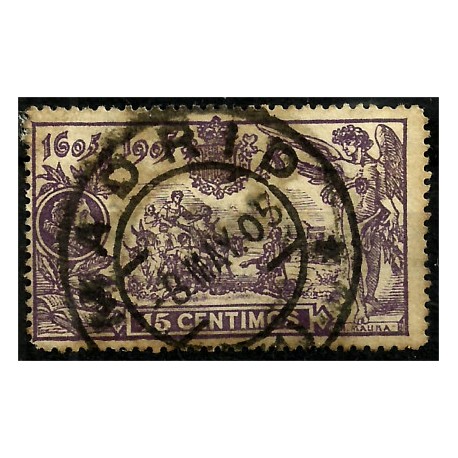 (259) 1905. 15 Céntimo. III Cent. Quijote
