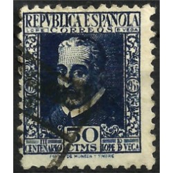 (692) 1935. 50 Céntimos. III Cent. muerte Lopez de Vega