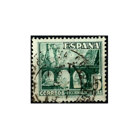 (1038) 1948. 5 Céntimos. Centenario del Ferrocarril
