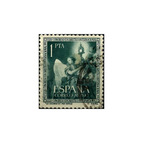 (1117) 1952. 1 Peseta. XXXV Congreso Eucarístico Internacional en Barcelona