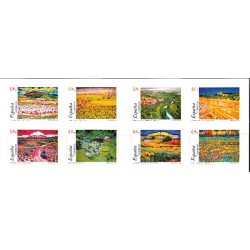 (3969 a 3976) 2003. 6x 0,26, 0,51 y 0,76. Paisajes