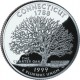 (297) Estados Unidos de América. 1999(D). Quarter Dollar (SC) Connecticut