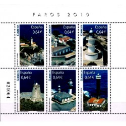 (4594) 2010. 6x 0,64 Euro. Faros