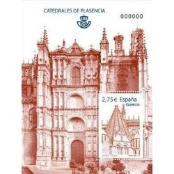 (4552) 2010. 2,75 Euro. Catedrales de Plasencia